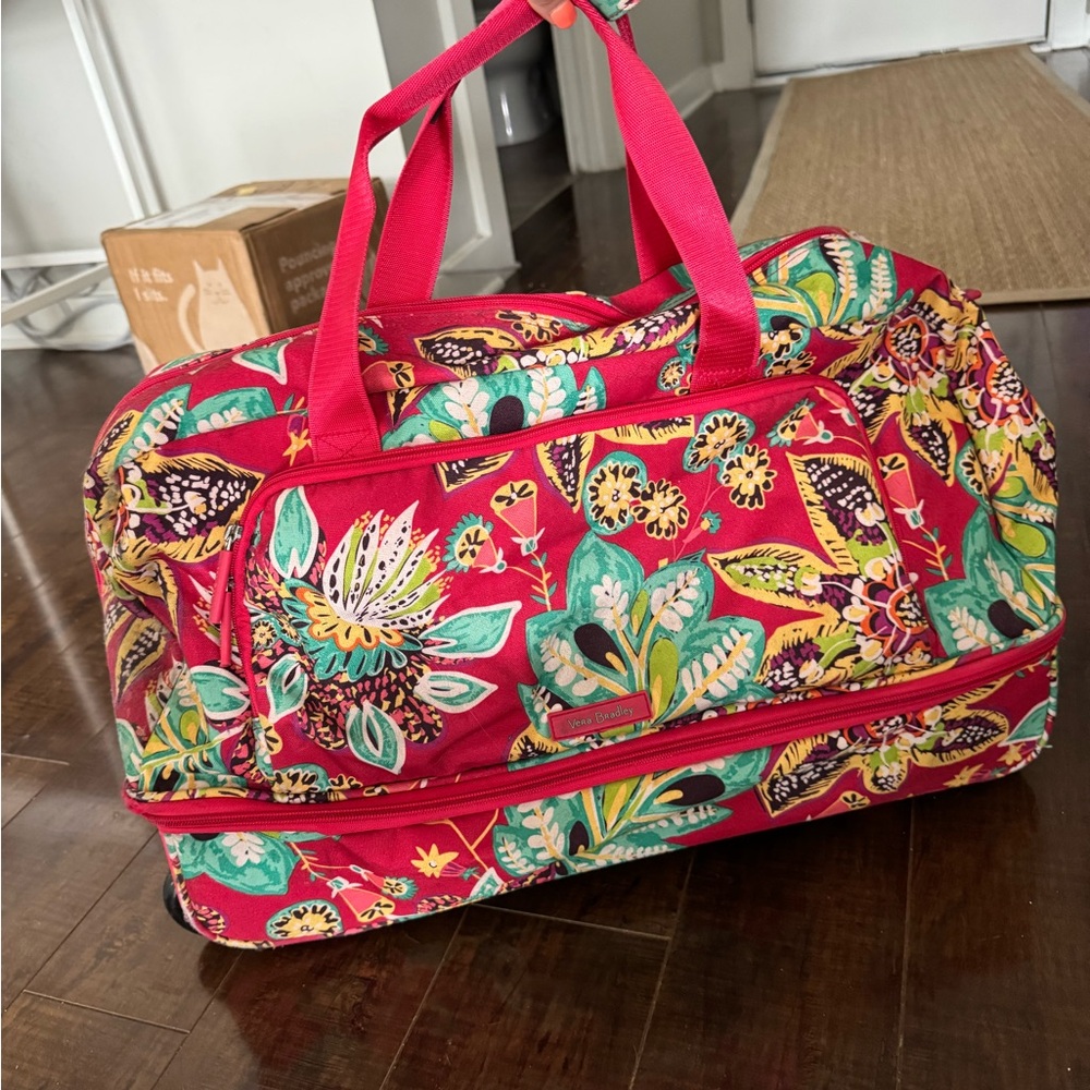 Vera Bradley Lighten Up Wheeled Carry On